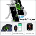 thumbnail image 6 of Cyberdyer QS10 Smart Watch 1.83" inch Fitness Tracker with Bluetooth Call for Android and Ios - Blue, 6 of 8