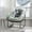 Olive, variant on LUCKHAO Outdoor Patio Rattan  Rocking Chairs, Oversized Papasan Rock Chair Indoor with Thick Cushion - Rocker Egg Chair for Front Porch Garden Backyard