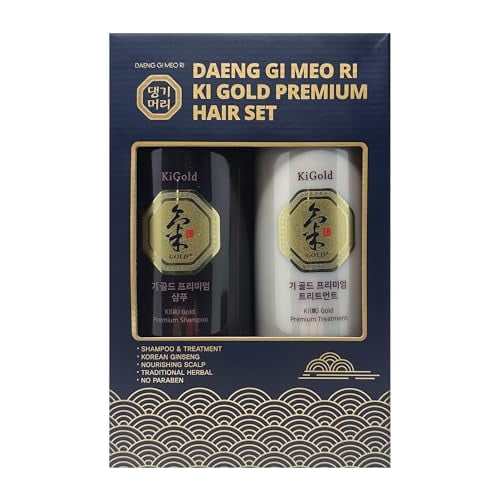 Daeng Gi Meo Ri Ki Gold Premium Shampoo & Treatment, 26.3 Fluid Ounce (2 Pack)