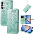 thumbnail image 4 of Funda Cartera FOXDOCK para Samsung Galaxy A35 5G , Flip PU con Relieve de Gatos y Perros, Tarjetero y Soporte, 4 of 6