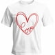 thumbnail image 1 of Camisetas casuales de manga corta con estampado de amor para hombre, camisetas gráficas para el Día de San Valentín, 1 of 8