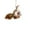 Brown-2B-home supplies, variant on ABPWLY Home Mini Christmas Tree Decoration Cute Squirrel Hanging Figurine Pine Cone Forest Animal Ornament Birthday Gifts