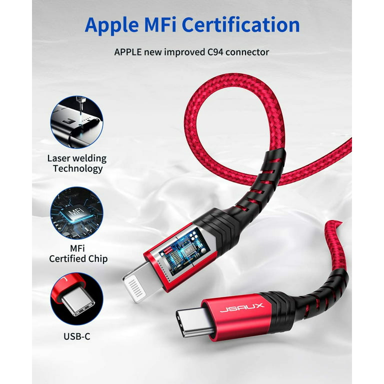 Cable 100cm Lighting Foxconn Con Certificación Mfi Para Iphone 11 con  Ofertas en Carrefour