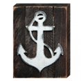 thumbnail image 1 of Designocracy 98521-18 Anchor Nautical Art on Board Wall Decor, 1 of 1