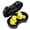 Yellow, variant on Rupoun Premium Silicone Swimming Ear Plugs Waterproof Spiral Ear Protectors for Adults and Kids Reusable Noise Cancelling Earplugs with Storage Case for Water Sports & Sleep, Yellow (2.75 in)