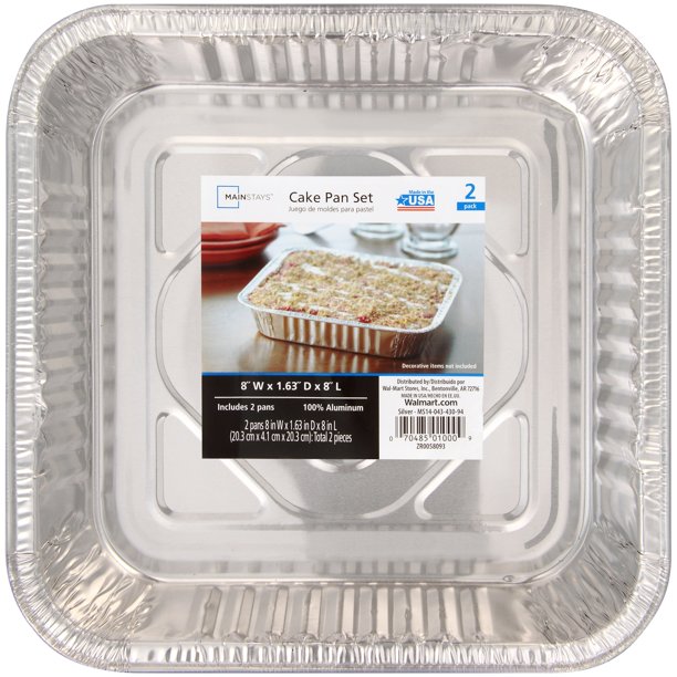 Mainstays Cake Pans, 2 Count