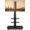 Black, variant on Mobile Rolling TV Stand with 3-Tier Shelves for 40-75 Inch TVs, 6-Level Height Adjustable (52"-58"), ±30° Swivel, VESA 100x100 to 600x400mm, Holds up to 150 lbs, White