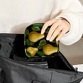 thumbnail image 6 of Pear Pad Bag Storage Organizer Pouch for Menstrual Hygiene Products with Velvet Fabric, Sponge, and Oxford Cloth, 4.7x6.6x6.6 in, Period Pouch, Mini Pouch, 6 of 6