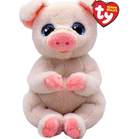 Ty Beanie Bellie Penelope The Pink Pig - 6"