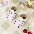 thumbnail image 3 of HsdsBebe Baby Boys Shoes Infant Summer Sandals Closed Toe Shoe for Newborn 0-18 Months, 3 of 7