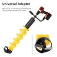 thumbnail image 3 of Auger Drill Bit, Lightweight Ice Auger Universal Adapter  for Fishing, 3 of 7