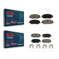 thumbnail image 1 of CMX Front Rear Ceramic Brake Pads Kit for Car Hyundai Santa Fe XL KCX-100172, 1 of 9