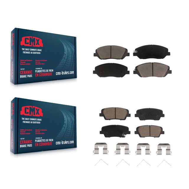 CMX Front Rear Ceramic Brake Pads Kit for Car Hyundai Santa Fe XL KCX-100172