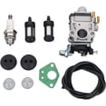 thumbnail image 5 of Carburetor for Earthquake E43 E43CE Auger MC43 MC43CE MC43E MD43 Tiller Cultivator WE43 WE43E Edger Powermate PEA438 PCV43 Southland SCV43 SEA43 SEA438 Eskimo Mako M43 43cc 51.7cc Engine, 5 of 7