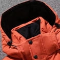thumbnail image 4 of Guardoinrt Polyester Mens Duck Down Jacket For Ultimate Warmth And Style Wide Application Hooded Puffer Jacket blue M, 4 of 6