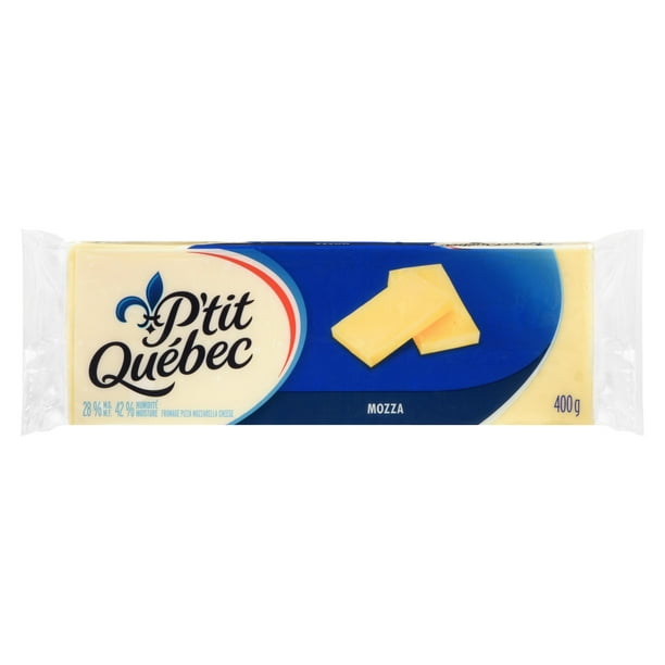 P'Tit Quebec 400g Mozzarella Cheese Bar, 400g Walmart.ca
