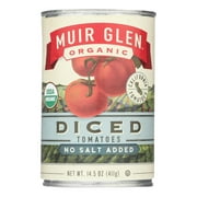 Muir Glen Organic Diced No Salt Added Tomatoes, 14.5 oz