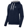 thumbnail image 2 of Women's-Antigua  Navy New York City FC Victory Fleece Raglan Full-Zip Hoodie, 2 of 3