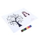 thumbnail image 3 of Libro de firmas de invitados para fiesta de cumpleaños de niña, registro de entrada, pintura de árbol con huellas dactilares, 3 of 14