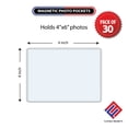 thumbnail image 2 of Flexible Magnets 4 x 6 White Collage Picture Frames (30 Count), 2 of 6