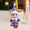 thumbnail image 4 of Muñeco navideño,Estatuilla de muñecos ,adorno de hecho a mano,Muñecos navideños,decoración navideña coleccionable,Novedad,estatuilla de navideño,muñeca para, 4 of 7