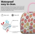 thumbnail image 3 of Obrewu Strawberry Plants Fruit Lunch Bag for Adult, Insulated, Leakproof, Oxford Cloth, 3 of 7
