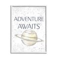 thumbnail image 4 of Stupell Industries Children's Adventure Awaits Phrase Saturn Ringed Planet, 24 x 30,Design by Reesa Qualia, 4 of 5