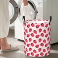 thumbnail image 6 of Uemuo Strawberry Pattern Circular Laundry Hamper Basket with handles,Collapsible laundry basket,Large capacity laundry hamper,Laundry Organizer-Medium, 6 of 8