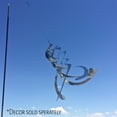 thumbnail image 3 of In the Breeze 4878 — 10-Foot 3-Section Heavy Duty Pole - Swiveling Eyelet At Top With Detachable Swiveling Arm - Heavy Duty Ground Stake Included, 3 of 3