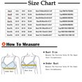 thumbnail image 3 of Womens Bras 2PC Front Closure Compression Bras For High Sports Everyday Wireless Bra Beige 4XL, 3 of 4