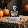 thumbnail image 4 of nvzhuang Halloween Candy Dish Holder Scary Cape Skeleton Candy Bowl Tray for Office Table Party Decoration, 4 of 7