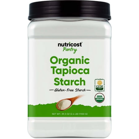 Nutricost Organic Tapioca Starch (2.5 LB) - Gluten-Free, GMO-Free