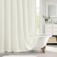 thumbnail image 1 of Cortina de ducha MitoVilla Ivory Boho 180x200 cm de algodón y lino, 1 of 7