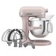 thumbnail image 2 of Batidora de pie KitchenAid de 7 cuartos de galón con forma de pluma, color rosa, 2 of 6