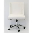 thumbnail image 2 of Boss Office Chaise de Bureau en Velours Blanc, 2 of 4