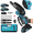 Blue, variant on GPED Mini Chainsaw, 6 inch Portable Electric Chainsaw Cordless, Handheld Chain Saw Pruning Shears Chainsaw for Tree Branches, Courtyard, Household and Garden, Blue
