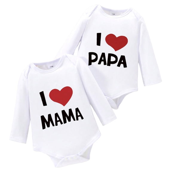 eczipvz I Love My NANA Baby Clothes Long Sleeve Newborn Outfit White Baby Girl Romper Size 9-12 Months