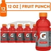 Gatorade Thirst Quencher Fruit Punch Sports Drinks, 12 fl oz, 12 Count Bottles