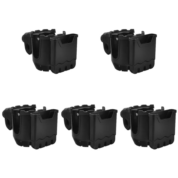 5pcs Wheelchair Cup Holder Stroller Cup Rack Handlebar Cup Holder For Stroller Wheelchair Walker