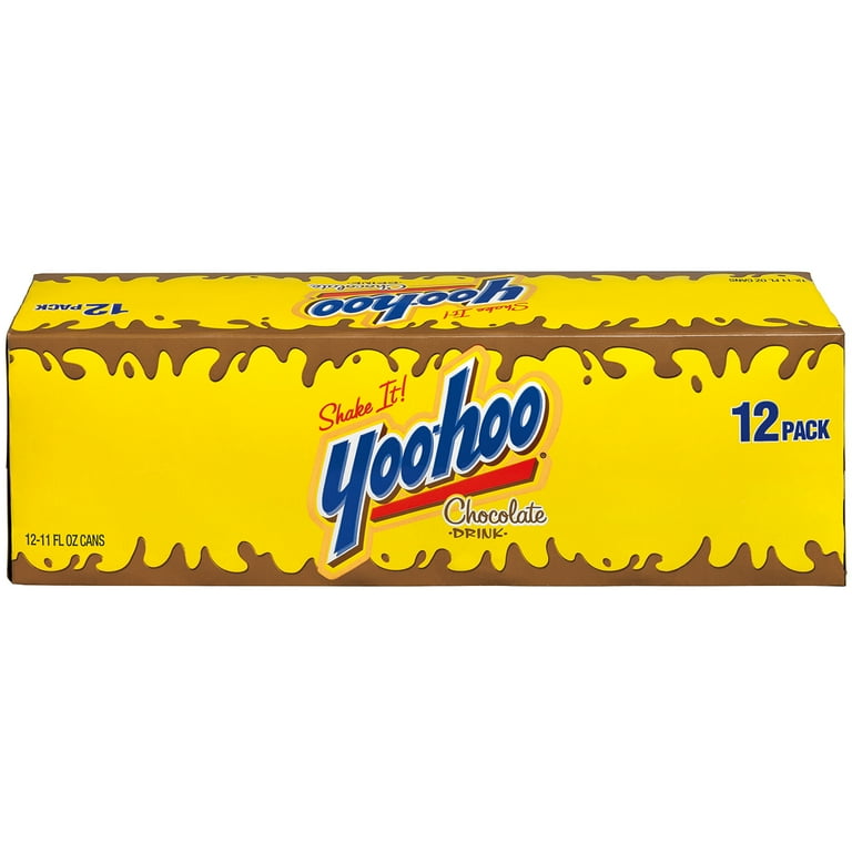 Yoo-hoo Chocolate Drink, 11 Fluid Ounce, 12 Pack Cans - Walmart.com