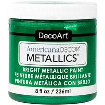 DecoArt Americana Decor 8oz Metallics Paint for Furniture & Home Décor