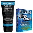 thumbnail image 1 of Macujo Aloe Rid Detox Shampoo y Zydot Método UltraClean Limpia profundamente todos los contaminantes Medicamentos residuales Nicotina Alcohol Cloro 2da mano Humo, 1 of 5