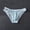 c01Blue, variant on Men's Brief Underwear Lace See Through Underpants Jacquard Mesh Breathable Low Waist U Convex Pouch Underpants Red M