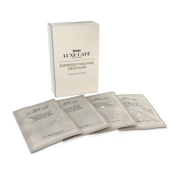 Máquina de café espresso Ninja Luxe Descalcier, paquete de 4