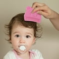 thumbnail image 4 of Hair Brush Baby Hair Comb Soft Teeth Caps for Children Head Massage Gentle Grooming and Care for Toddlers, 4 of 4