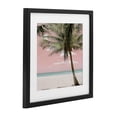 thumbnail image 2 of Stupell Industries Coastal Quiet Escape Pink Coast Black Framed Print Under Glass, 13 x 13, by Natalie Carpentieri, 2 of 7