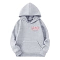 thumbnail image 4 of WhouRiu Girls Cartoon Graphic Hoodies Kids Long Sleeve Hooded Pullover Autumn Winter Cute Cozy Casual Sweatshirts With Pockets,5-6 Years, 4 of 6