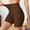 Biker Shorts-27Coffee, variant on Biker Shorts for Women Tummy Control Ribbed Seamless High Waisted Pull on Yoga Shorts Mid Thigh Fitted Compression Biker Shorts Gym Workout Lounge Wear