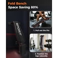 thumbnail image 3 of JoanKaren 5 Levels Adjustable Weight Bench,Foldable Workout Bench Olympic Weight Bench for Home Gym Full Body Strength Training,Supports Up to 660 lbs, 3 of 7