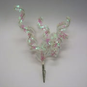 Holiday Time Iridescent Swirl Clip-On Bow